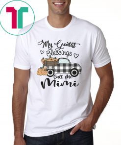 Halloween car pumpkin my greatest blessings call me mimi shirt