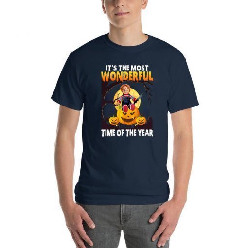 Halloween chucky it's the most wonderful time of the year shirt