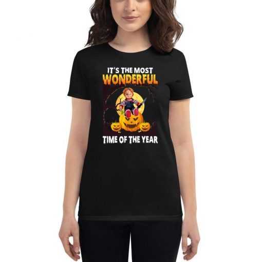 Halloween chucky it's the most wonderful time of the year shirt