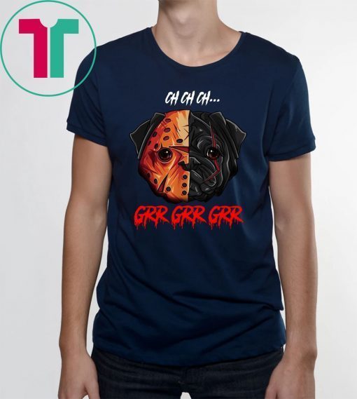 Halloween jason voorhees pitbull shirt