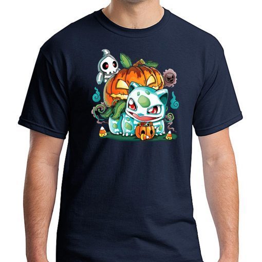 Halloween pumpkin bulbasaur Shirt