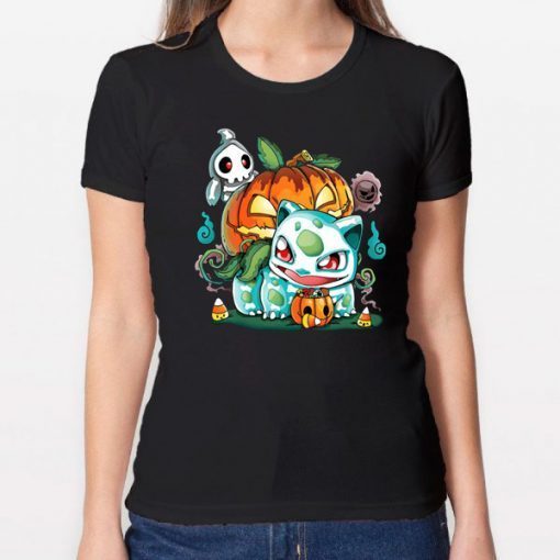 Halloween pumpkin bulbasaur Shirt