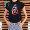 Halloween skull horror characters movie shirt