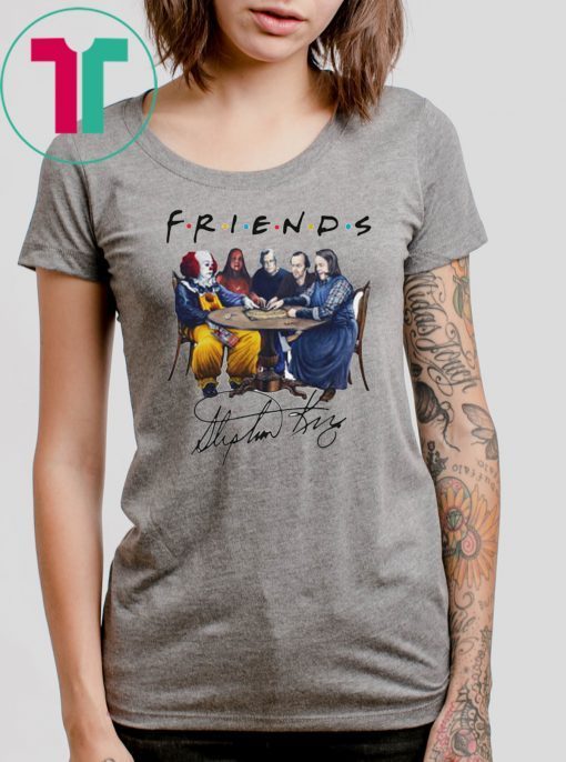 Halloween stephen king horror friends tv show shirt