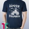 Happy Halloween Disney Castle Kid T-shirt