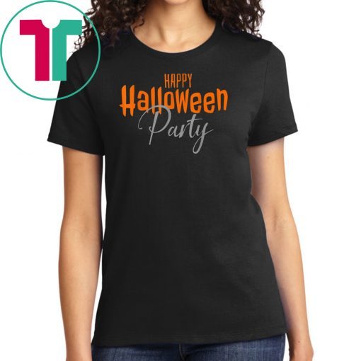 Happy Halloween Party Costume T-Shirt Short Sleeve Graphic T-Shirt