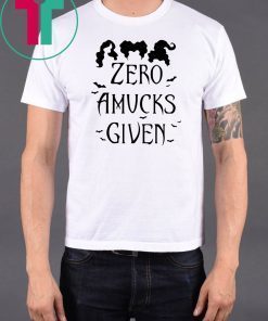 Hocus pocus zero amucks given shirt