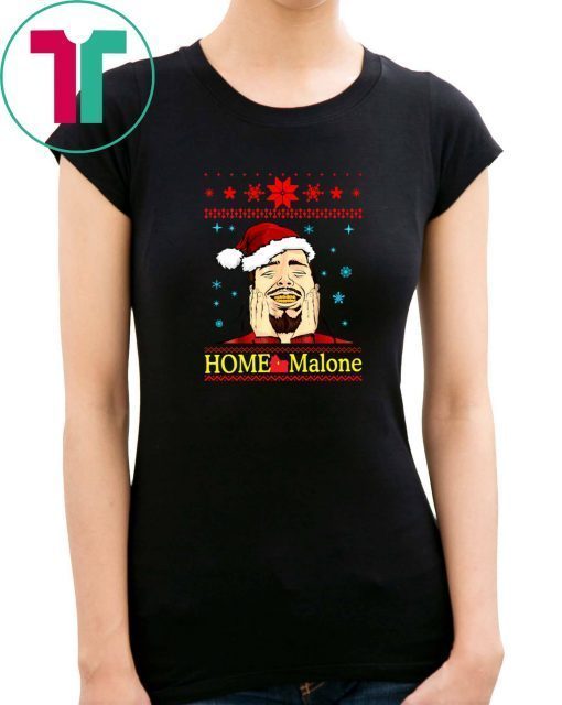 Home Malone Christmas Sweater T-Shirt