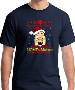 Home Malone Christmas Sweater T-Shirt