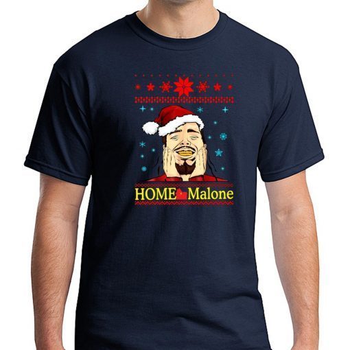 Home Malone Christmas Sweater T-Shirt