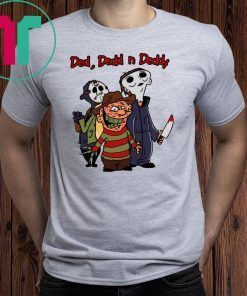 Horror Characters Ded Dedd n Deddy shirt