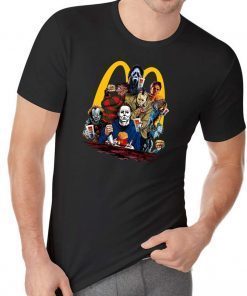 Horror Movie Characters MCdonald Shirt