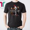 Horror characters movie water mirror reflection shirt