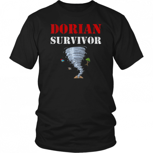 Hurricane Dorian Survivor 2019 Gift Tee Shirt