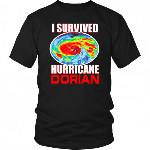 BUY I SURVIVED HURRICANE DORIAN 2019 T-SHIRT