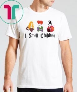 I Smell Children Hocus Pocus Three Witches Halloween Shirt