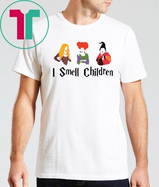 I Smell Children Hocus Pocus Three Witches Halloween Shirt