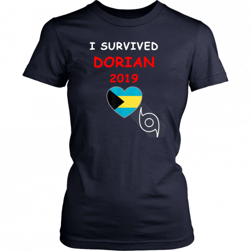 I Survived Destroy Hurricane Dorian 2019 Bahamas T-Shirt