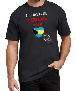 I Survived Hurricane Dorian 2019 Bahamas Unisex Tee Shirts