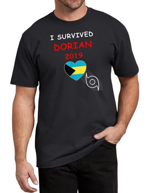 I Survived Hurricane Dorian 2019 Bahamas Unisex Tee Shirts