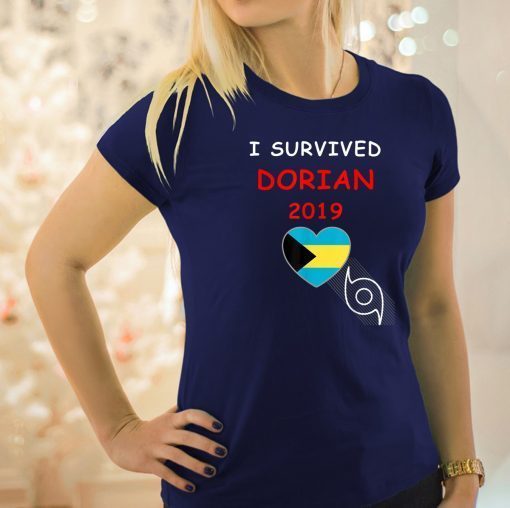 I Survived Hurricane Dorian 2019 Bahamas Unisex Tee Shirts