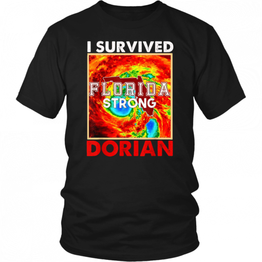 I Survived Hurricane Dorian 2019 Florida Classic Tee Shirt