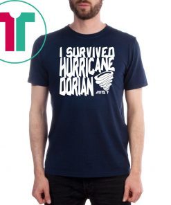 I Survived Hurricane Dorian shirt Bahamas monster Category Tee Shirt