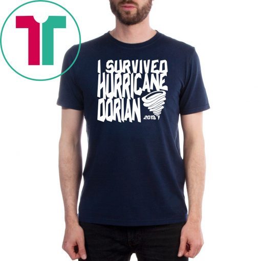 I Survived Hurricane Dorian shirt Bahamas monster Category Tee Shirt