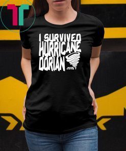 I Survived Hurricane Dorian shirt Bahamas monster Category Tee Shirt