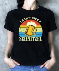 I don’t give a schnitzel beer vintage shirt