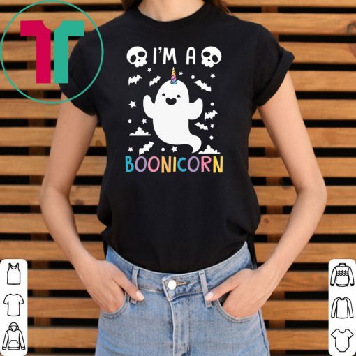 I'm A Boonicorn Cute Unicorn Ghost Kids T-shirt