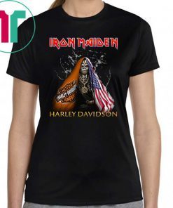Iron maiden harley-davidson shirt