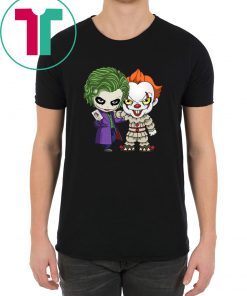 It Joker Pennywise Stand Together Halloween Horror Shirt
