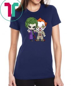 It Joker Pennywise Stand Together Halloween Horror Shirt