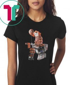 It pennywise cincinnati bengals sitting on baltimore ravens shirt