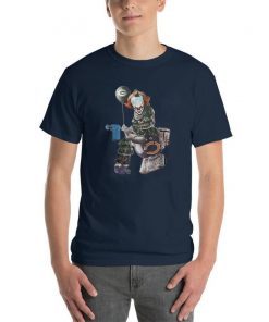 It pennywise green bay packers sitting on chicago bears shirt