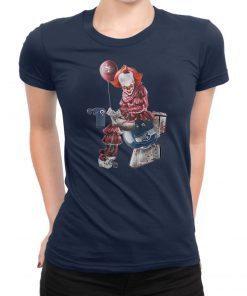 It pennywise san francisco 49ers sitting on seattle seahawks shirt