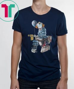 It pennywise tennessee titans sitting on houston texans shirt