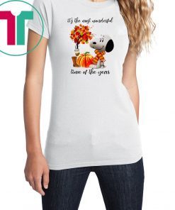 It’s The Most Wonderful Time Of The Year Snoopy Shirt