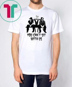 Jack Skellington With Johnny Deep And Tim Burton You Can’t Sit With Us Shirt
