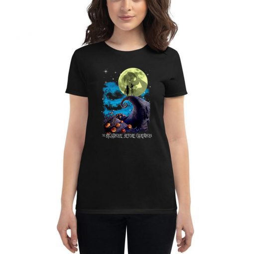 Jack Skellington and Sally Halloween The Nightmare Before Christmas Shirt