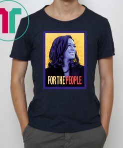 KAMALA HARRIS FOR THE PEOPLE KAMALA HARRIS PORTRAIT TEE SHIRT For Mens Womens