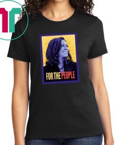 KAMALA HARRIS FOR THE PEOPLE KAMALA HARRIS PORTRAIT TEE SHIRT For Mens Womens