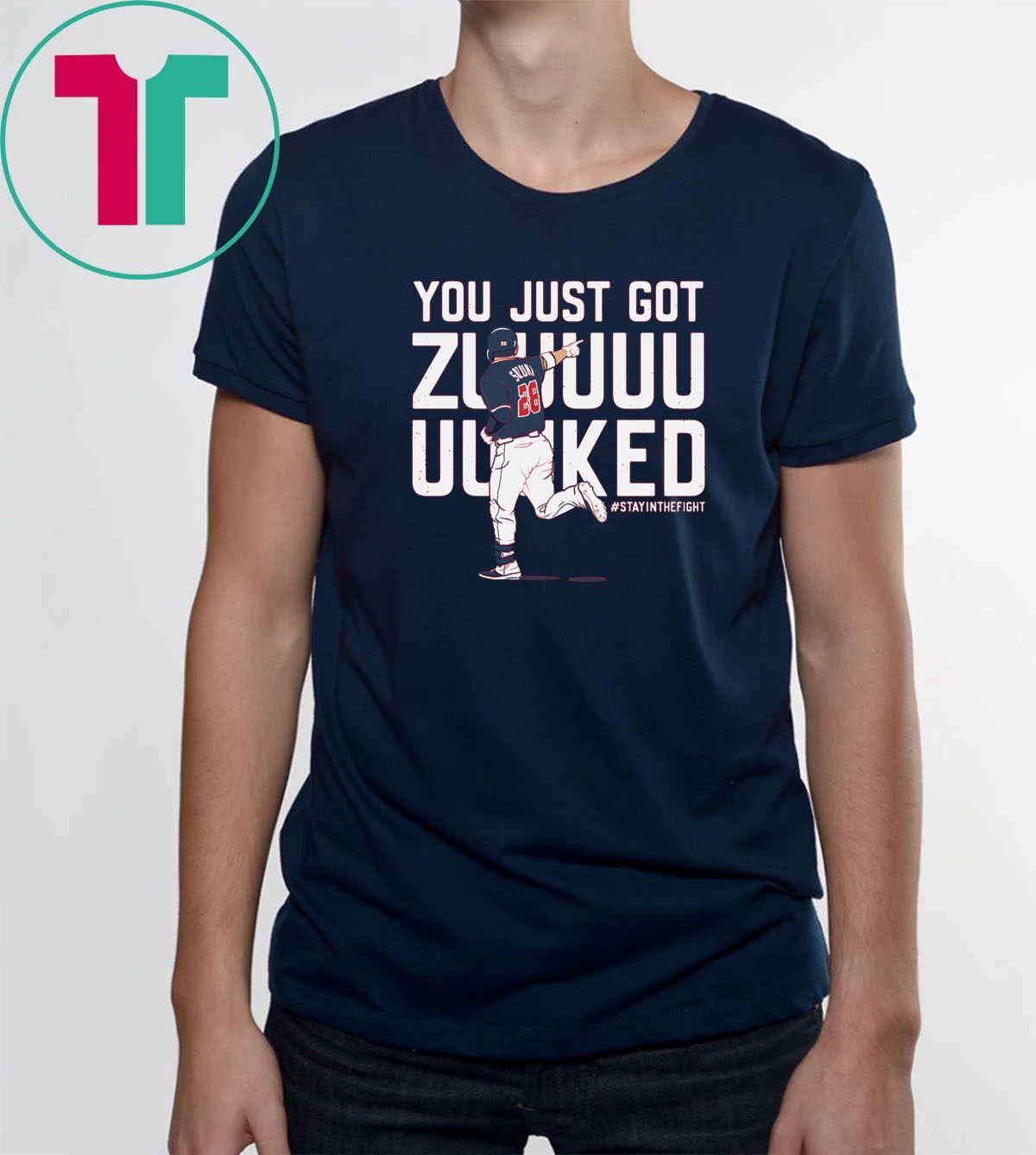 Kurt Suzuki Shirt - Zuuuuuked, Washington, MLBPA - BreakingT