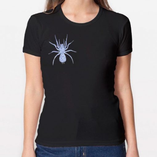 Womens Lady Hale Spider Brooch Tee Shirt