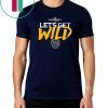 Let’s Get Wild Milwaukee Brewers Womens T Shirt