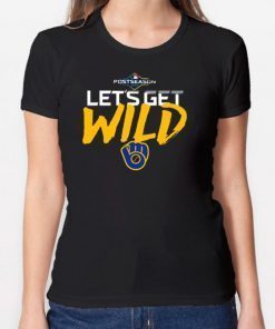 Let's Get Wild Milwaukee Brewers Shirt | Men's Premium T-Shirt