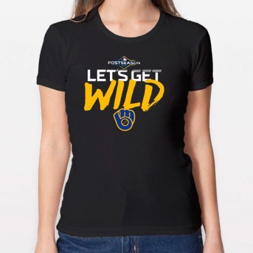 Let's Get Wild Milwaukee Brewers Shirt | Men's Premium T-Shirt