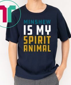 Mens Minshew is My Spirit Animal T-Shirt