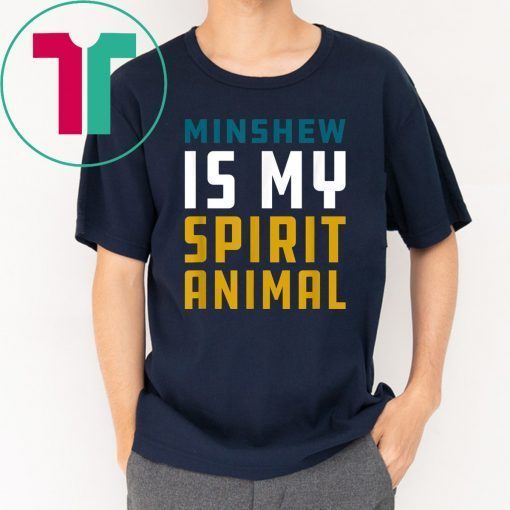 Mens Minshew is My Spirit Animal T-Shirt